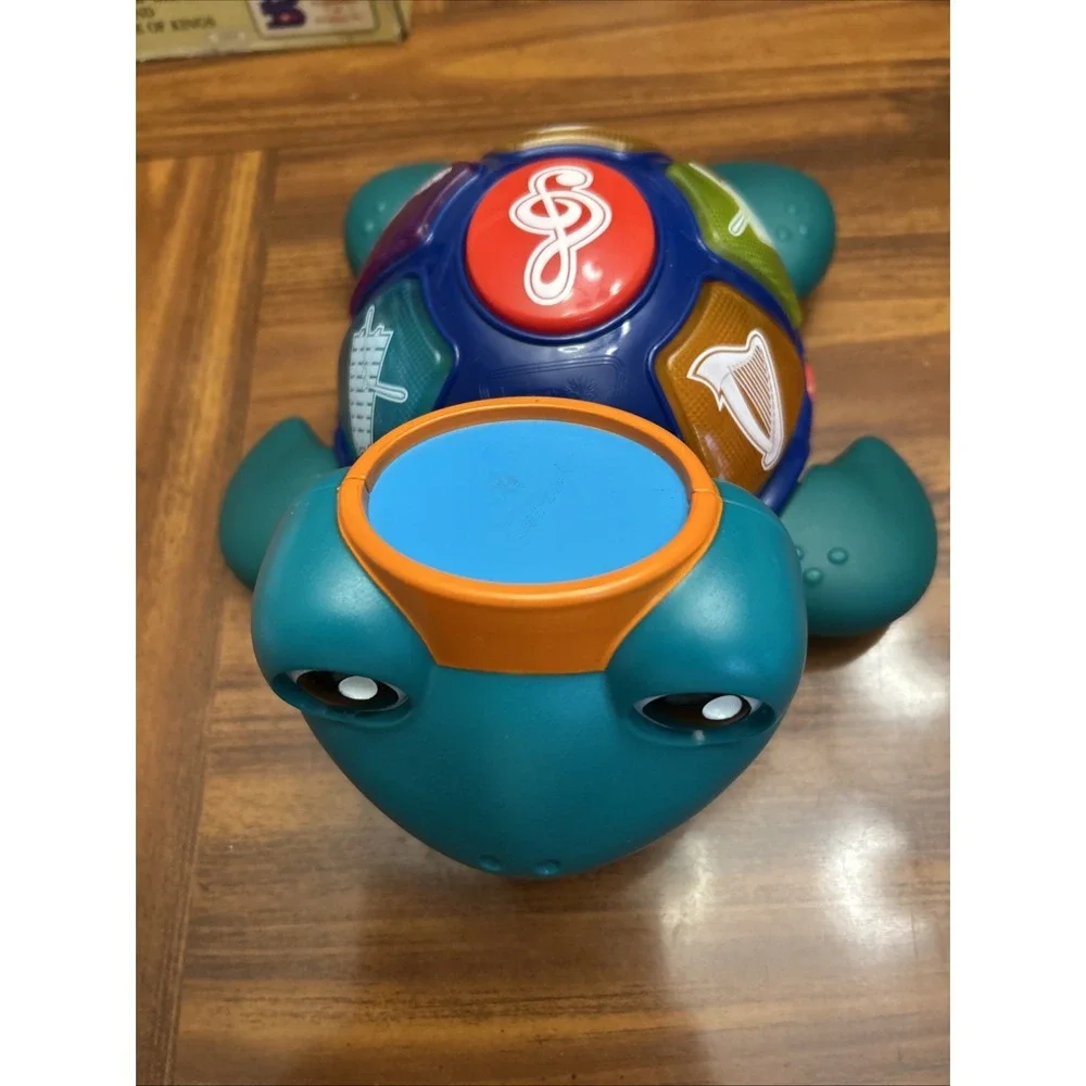 Baby Einstein Neptune Ocean Orchestra Diving Turtle Toddler Music Lights‎ Works